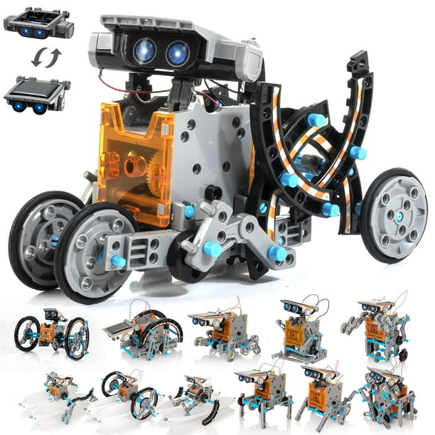 Kit de robot solar KIDWILL 14 en 1 educativo STEM de más de 10 años