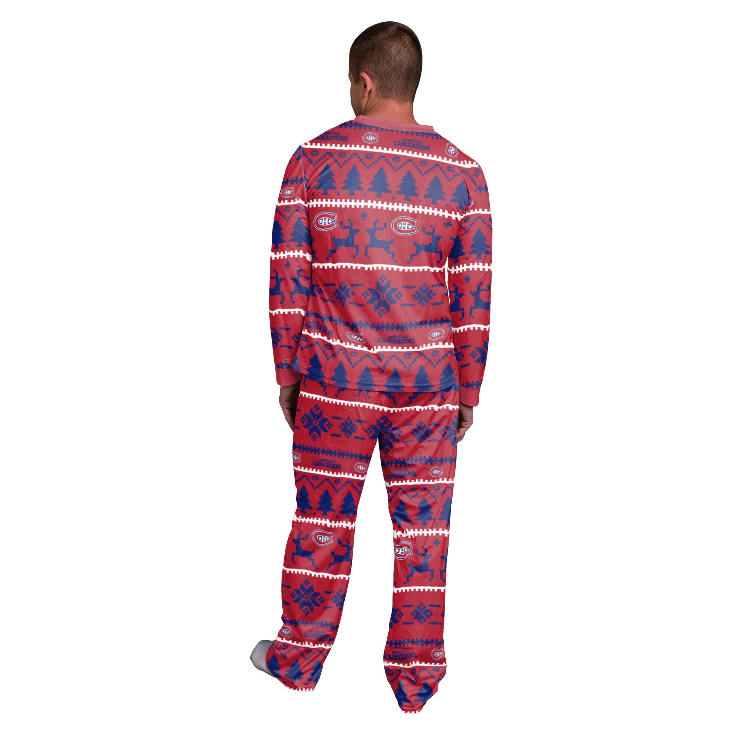 Men's Montreal Canadiens NHL Wordmark Pajama Set - Walmart.ca