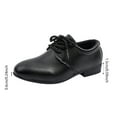 thumbnail image 6 of Kogui Dress Shoes Boy Boys Dress Shoes Classic Oxfords Formal Shoes Size 13 (Black,Little Kids 13), 6 of 9