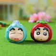 thumbnail image 4 of Crayón de cabeza grande Shin Chan Fruit Park's Day Caja sorpresa que rodea el juego de moda Muñeca de dibujos animados hecha a mano Pequeño regalo, 4 of 4
