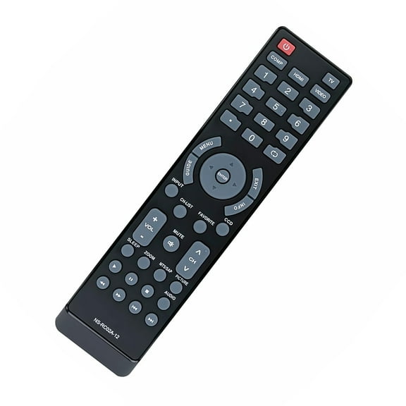 New Replaced Remote NS-RC02A-12 compatible with INSIGNIA TV NS-19E720A12 NS-22E730A12 NS-24E730A12 NS-15E720A12