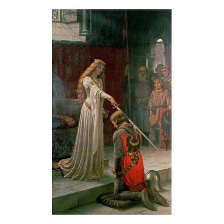 The Accolade, 1901 Print Wall Art By Edmund Blair Leighton