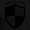 thumbnail image 3 of CafePress - Delta Chi Black Icon T Shirt - Men's Fitted T-Shirt, 3 of 4