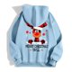 thumbnail image 5 of WILLBEST Sudadera con Capucha para Mujer, Estilo Casual, con Estampado Navideño, Cremallera, Manga Larga, Bolsillo y Cordón Ajustable Chica​​, 5 of 8