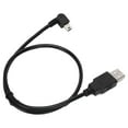 thumbnail image 1 of Left Angle Power Supply Cord, USB-A To USB-B Elbow Charging Cable Plug and Play  for Computer for Desktop for PC, 1 of 7