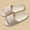 thumbnail image 2 of Lenago Women's Bath Slippers Non Slip Dorm Shoes Women Quick Drying Bath Slippers Lightweight Shower Shoes Bathroom House Shoes Beach Sandals, 2 of 8