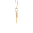 thumbnail image 5 of Natural Amethyst Infinity Heart Pendant Necklaces for Women in 18K Yellow Gold Vermeil, February Birthstone Jewelry Gifts for Her Birthday, Anniversary, Mothers Day ,Christmas,Graduation,Valentines, 5 of 7