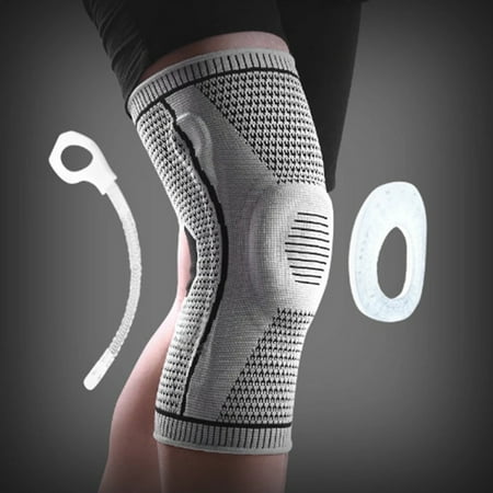 

Silicone Support Spring Knee Pads Fitness Sports Knee Pads Pressure Protection