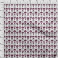thumbnail image 3 of oneOone Tissu Georgette Viscose Imprimé Paisley Ikat Largeur 42 Pouces, 3 of 4