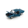 thumbnail image 2 of 1964 Ford Mustang Coupe (1964.5), Metallic Turquoise Blue - Welly 22451/4D - 1/24 Scale Diecast Model Toy Car (Brand New but NO BOX), 2 of 8