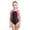 Rose-Red, variant on Gyratedream Girls One Piece Swimsuit Kids Halter Bathing Suits Summer Professional Training Swimwear 2-10Years
