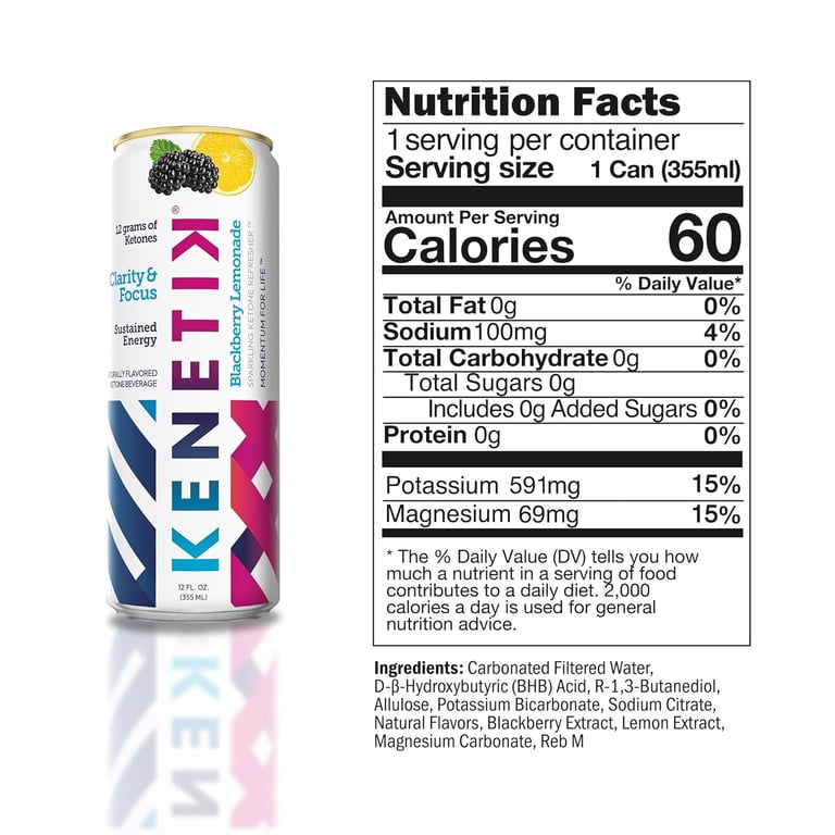 KENETIK Caffeine-Free Focus Drink – Brain Fuel for Mental Clarity