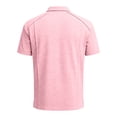 thumbnail image 6 of Mens Short Sleeve Polo Shirts Dry Fit Lightweight Collared Shirt Summer V Neck Athletic Button Polo Shirts with Pocket, XL, 6 of 6