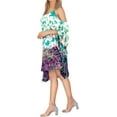 thumbnail image 2 of HAPPY BAY Women's Flowy Swimwear Cover Ups Sleeveless Beach Tunic 1X-2X Purple, Tie Dye, 2 of 3