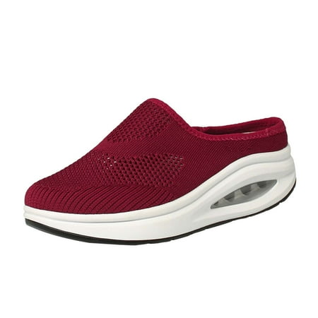 Jungdeepe Womens Shoes Womens Casual Slip on Shoes to Wear with Casual Dresses Business Casual Shoes for Women Comfortable Formal Sandals Womens Casual Dress Shoes Size 9 Casual Wedge Shoes for Women