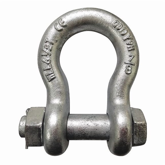 Manufacturer Varies Anchor Shackle,9,500 lb,Carbon Steel 55AY29