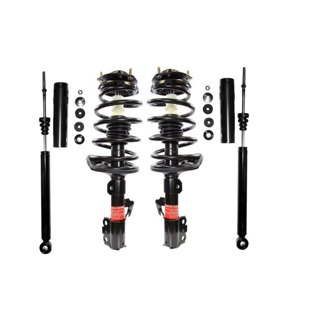 Monroe Front Strut Coil Springs & Rear Shock Absorbers Kit For Sienna FWD AWD