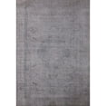 thumbnail image 1 of Ahgly Company Machine Washable Indoor Rectangle Industrial Modern Sonic Silver Gray Area Rugs, 5' x 8', 1 of 7