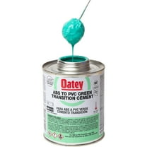 Oatey 4 Oz. Low Voc Medium Bodied ABS to PVC Green Transition PVC Cement 30900V