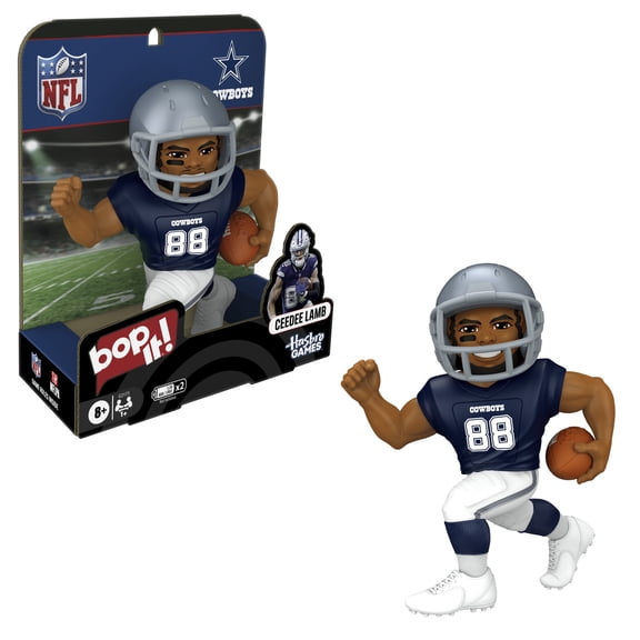 Bop It! CeeDee Lamb Edition Game, Officially Licensed NFL Games for Kids and Teens, 8