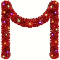 thumbnail image 1 of Christmas LED Strip Lights, Golden Thread Fairy Lights with Flashing & Steady Modes, Battery & USB Powered, Flexible Decorative Light for Christmas Tree, Home, Windows, 1 of 8