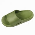 thumbnail image 3 of HCNTES Kids Boys Girls Spring Summer Comfort Slides Soft Non-Slip Slippers Water Shoes for Beach Pool Shower Dailywear(Z01-Green,38), 3 of 5