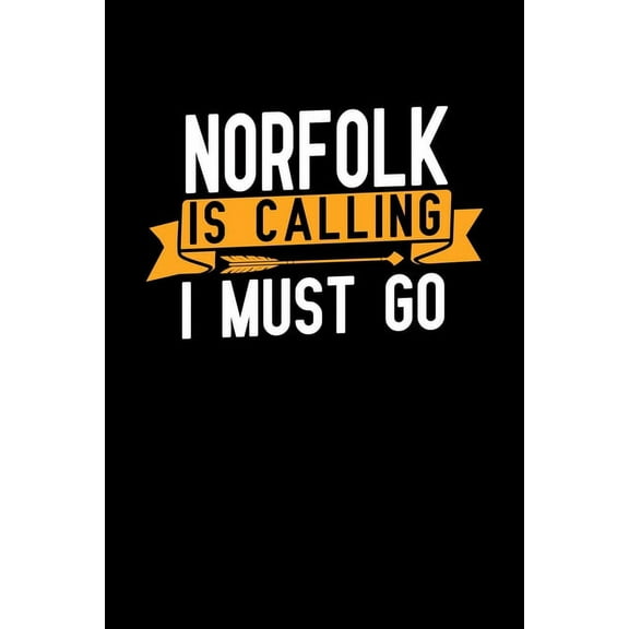 Norfolk is calling I Must go : Graph Paper Vacation Notebook with 120 pages 6x9 perfect as math book, sketchbook, workbook and diary (Paperback)