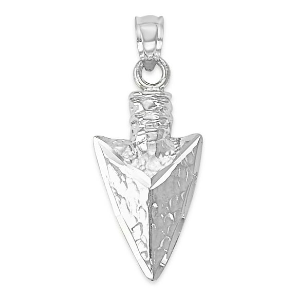 925 Sterling Silver Arrowhead Pendant - Unique Jewelry Gifts for Her