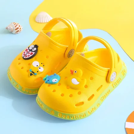 

GEDER-S Baby Girls Toddler Clogs Boys Girls Cute Cartoon Sandals Breathable Slippers