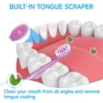 thumbnail image 3 of Cepillo de dientes Malisseladi mini desechable 5 en 1, 10 piezas, 3 of 7