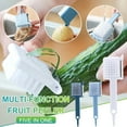 thumbnail image 1 of Slash Prices,Multifunctional Five In Peeler Vegetable Brush Bottle Opener Garlic Grinder,PENDANE,as show, 1 of 9