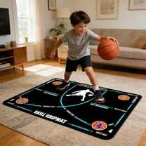 Basketball Dribble Trainer Basketball Skills Training Equipment Dribble Up Basketball Basketball Drills Equipment Basketball Practice Equipment Basketball Training Equipment 47.2 x 31.5 Inch