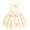 Yellow, variant on IBTOM CASTLE Baby Girl Dress Satin Bubble Pink Bow Ruffle Pageant Formal Princess Toddler Girl Fancy Dress Photo Shoot 2-3T Blue