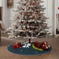 thumbnail image 4 of Sikiie Avocado in Space1 Nativity Christmas Tree Skirt, Jesus Christian Winter Holiday Tree Mat Decoration(30-48IN)30", 4 of 6