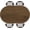 Wood Texture -4, variant on Flower Wood Texture Background Oval Fitted Tablecloth with Elastic Waterproof, Oil Resistant, Easy to Wipe Outdoor Decorative Table Cover, Fits 48"x68" Oval TablesStyle 15