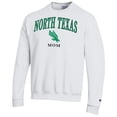 thumbnail image 2 of Women's Champion  White North Texas Mean Green Arch Mom Eco Powerblend Sweatshirt, 2 of 3
