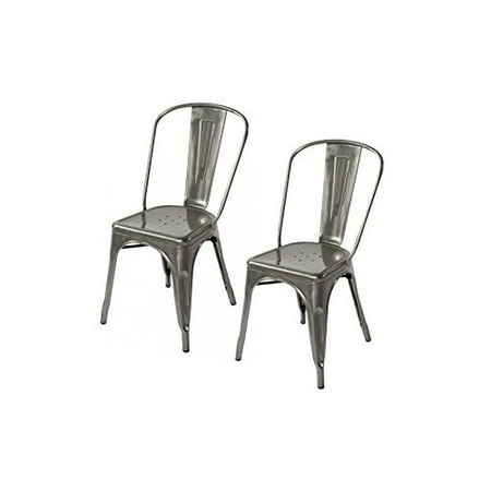 Forged Chain - Williston Forge Cronan Industrial Chic Xavier Pauchard Tolix Style Dining Chair