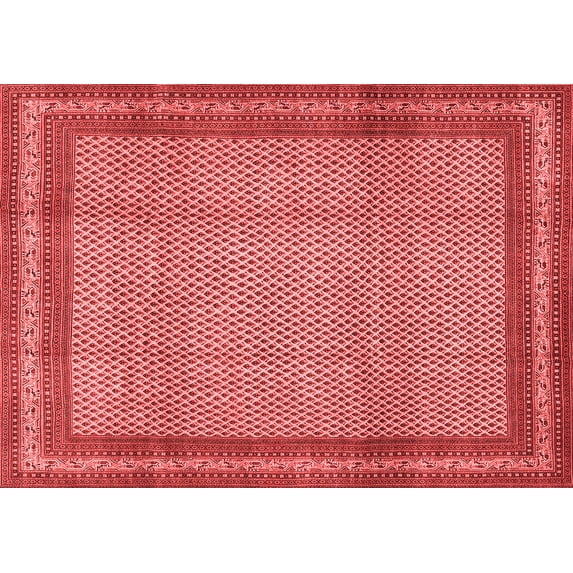 Ahgly Company Indoor Rectangle Persian Red Traditional Area Rugs, 5' x 7'