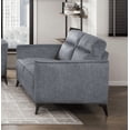 thumbnail image 2 of Loveseat - Linen Modern for Small Space Living Room, 2 of 9