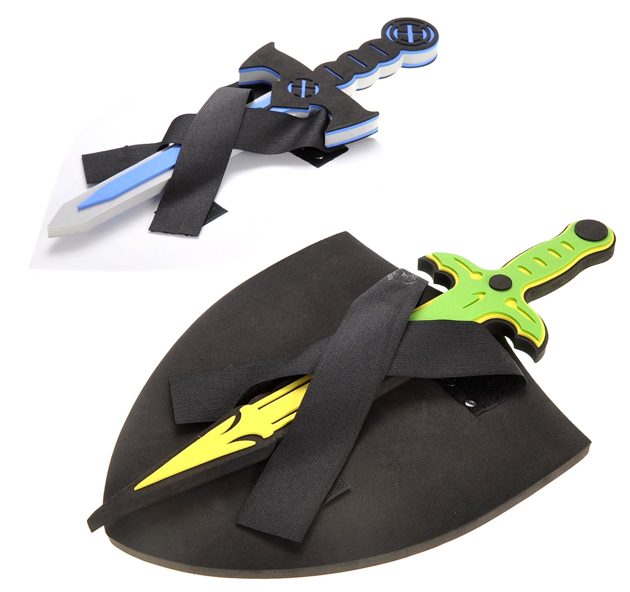 Giddyup! Buck's Foam Swords And Shields White Eagle VS Golden Lion