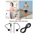 thumbnail image 3 of Fitness  Rope, Weighted  Rope with Counter, Cordless  Rope for Tight Space Workout, Built to Last, for Fitness Workout Indoor Outdoor, 3 of 7