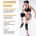 thumbnail image 4 of JIUFENTIAN Copper Knee Sleeve,Copper Knee Braces for Women and Men Arthritis,ACL, Tendinitis, Meniscus Tear, Joint Pain Relief, Running, Working Out, Fitness, Weightlifting-L, 4 of 6