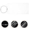 thumbnail image 2 of EIMELI 10 Sets Clear Card Sleeves Photo Trading Card Sleeves Card Protectors Transparent Cards Cover with Steel Wire, 2 of 8