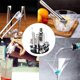 thumbnail image 3 of 12 piezas Juego de Bar barman con soporte de acero inoxidable juego de bebidas para principiantes perfecto juego de barman casero para la Macarena Camarero de acero inoxidable, 3 of 7
