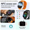 thumbnail image 3 of Series 8 Adult's Bluetooth Call Sports Smartwatch Screen Super Smartwatch Always Displays Time Adult WATCH, 3 of 5