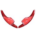 thumbnail image 4 of Par de paletas de cambio de volante de fibra de carbono color rojo para Chevrolet Camaro 2016-2022, 4 of 4