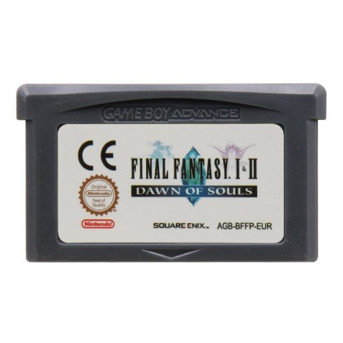 Final Fantasy I & II Dawn of Souls EUR Game Boy Advance GBA 32bit Video Game Card