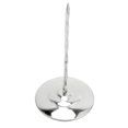 thumbnail image 4 of Pico De Recibo De Fondo Redondo De Acero Inoxidable, Soporte De Boleto Antideslizante Para Restaurantes, Bares, Cocinas, 4 of 7