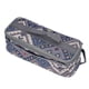 thumbnail image 2 of Bolsa de almacenamiento de utensilios de camping Bolsa de vajilla de estilo nacional con doble cremallera desmontable de gran capacidad con asa para bordado azul al aire libre, 2 of 12