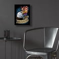 thumbnail image 5 of Epic Art 'Purple Heart Eagle and Flag 01' by Flyland Designs, Acrylic Glass Wall Art, 12"x16", 5 of 8